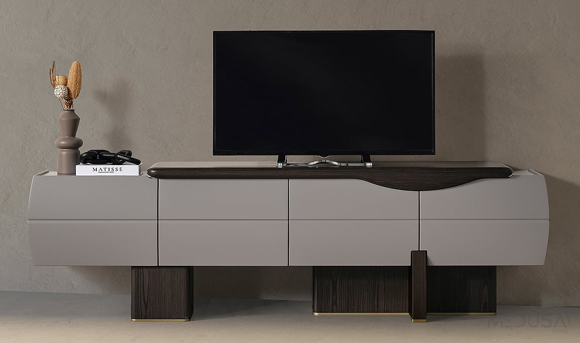 Medusa Home Mobilya - Mostar Gri Yemek Odası