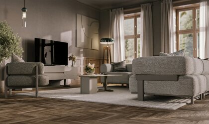 Medusa Home Mobilya - Mova Ivory Köşe Takımı