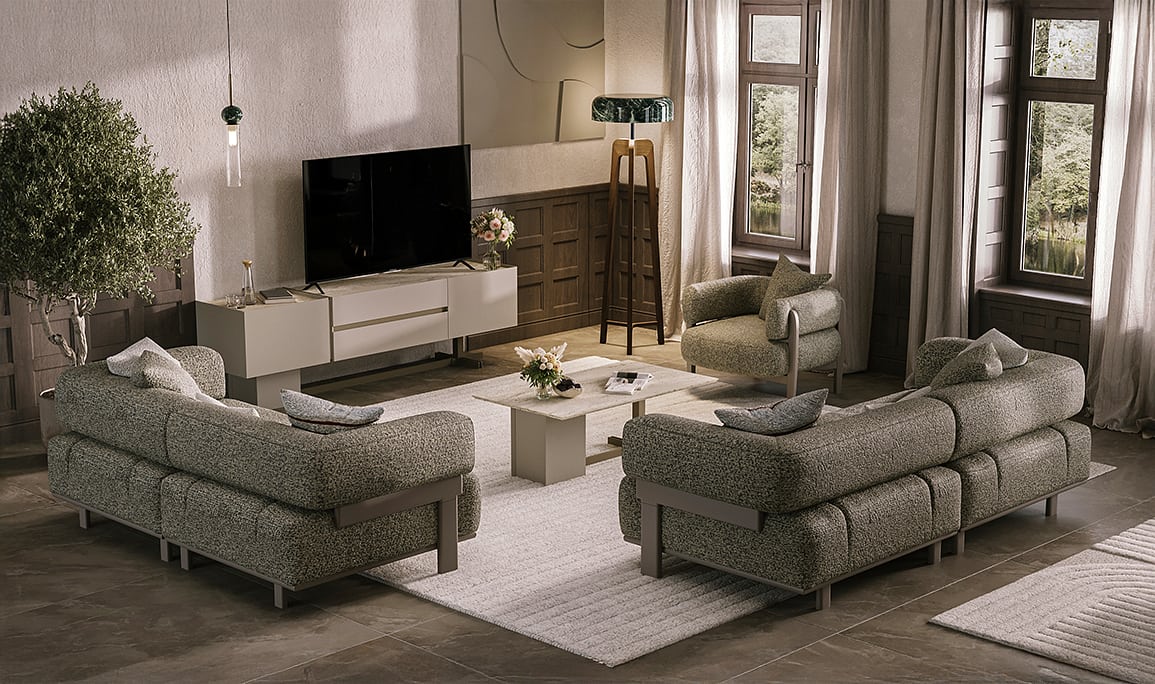 Medusa Home Mobilya - Mova Moss Koltuk Takımı