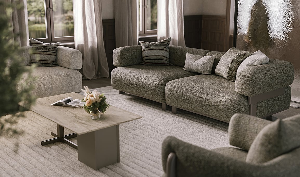 Medusa Home Mobilya - Mova Moss Koltuk Takımı