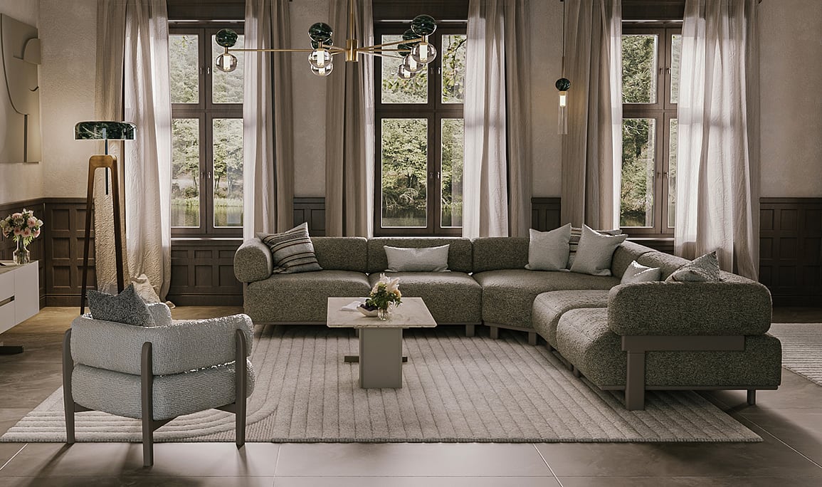 Medusa Home Mobilya - Mova Moss Köşe Takımı