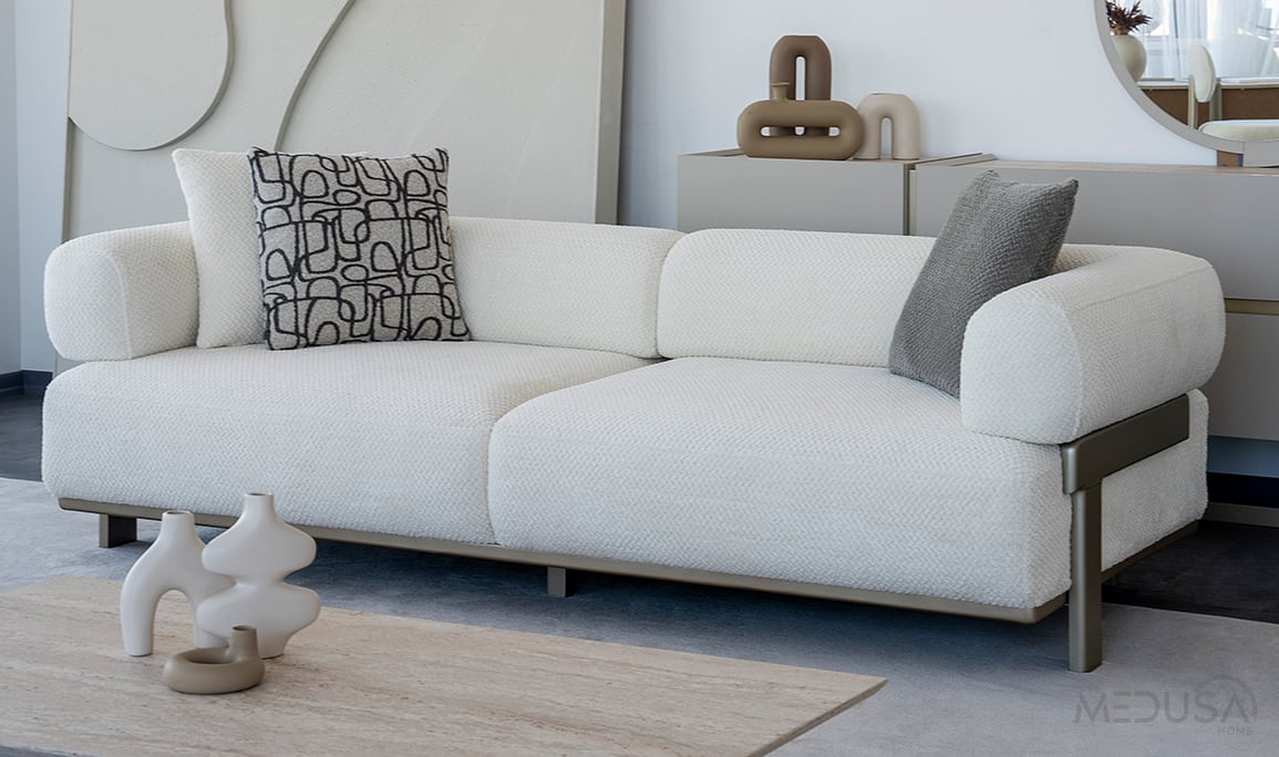 Medusa Home Mobilya - Mova Üçlü Koltuk