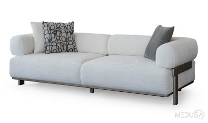 Medusa Home Mobilya - Mova Üçlü Koltuk