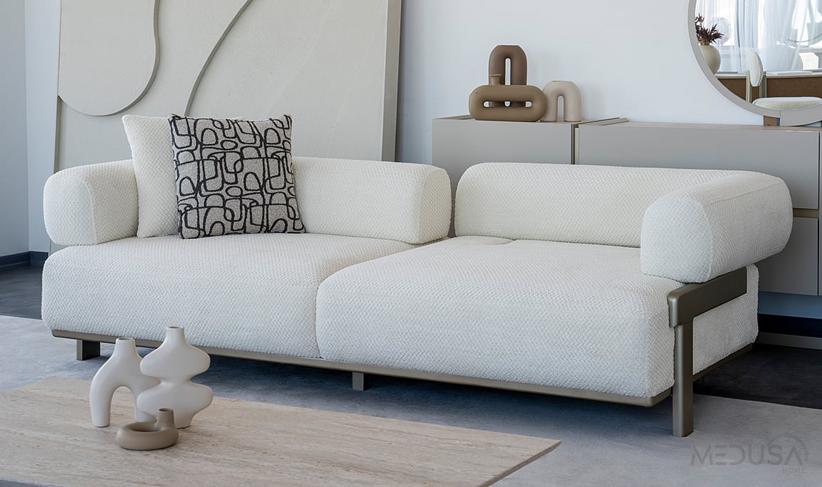 Medusa Home Mobilya - Mova Üçlü Koltuk