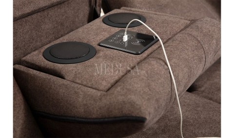 Medusa Home Mobilya - Mozart Evo Koltuk Takımı Kahve