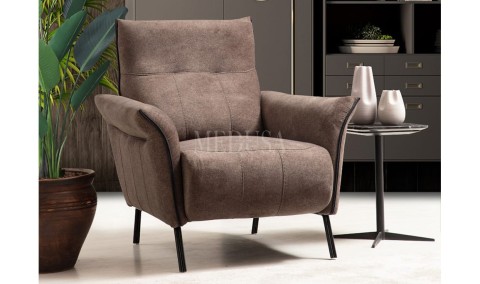 Medusa Home Mobilya - Mozart Evo Koltuk Takımı Kahve