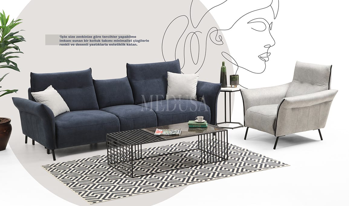 Medusa Home Mobilya - Mozart Evo Koltuk Takımı