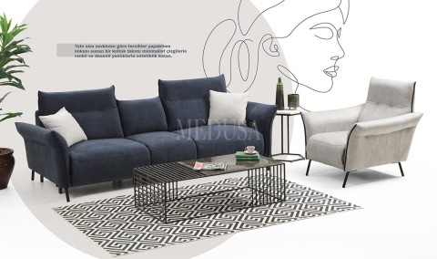 Medusa Home Mobilya - Mozart Evo Koltuk Takımı