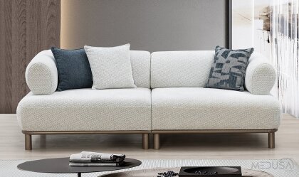 Medusa Home Mobilya - Napoli Üçlü Koltuk