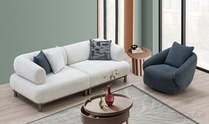 Medusa Home Mobilya - Napoli Üçlü Koltuk