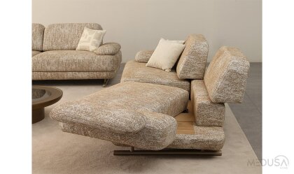 Medusa Home Mobilya - Nappa Üçlü Koltuk