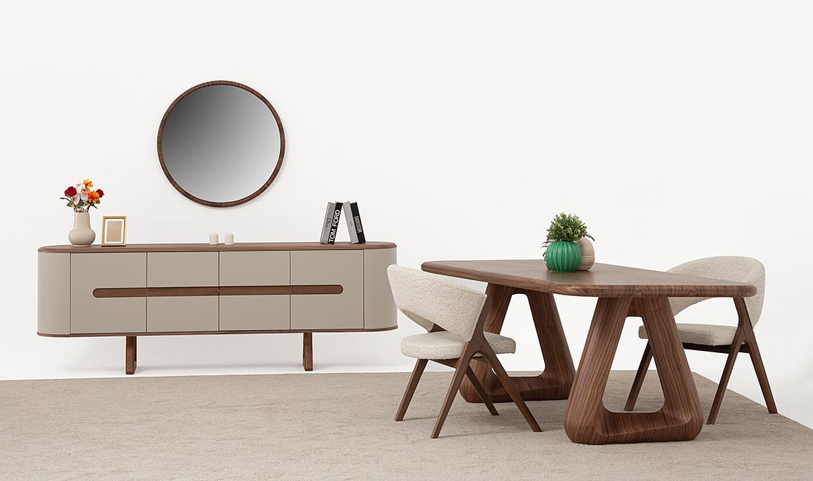 Medusa Home Mobilya - Naturo Yemek Odası