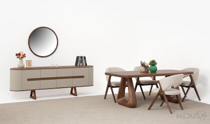 Medusa Home Mobilya - Naturo Yemek Odası