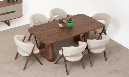 Medusa Home Mobilya - Naturo Yemek Odası