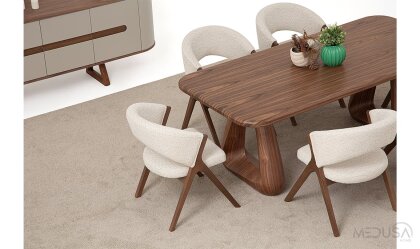 Medusa Home Mobilya - Naturo Yemek Odası