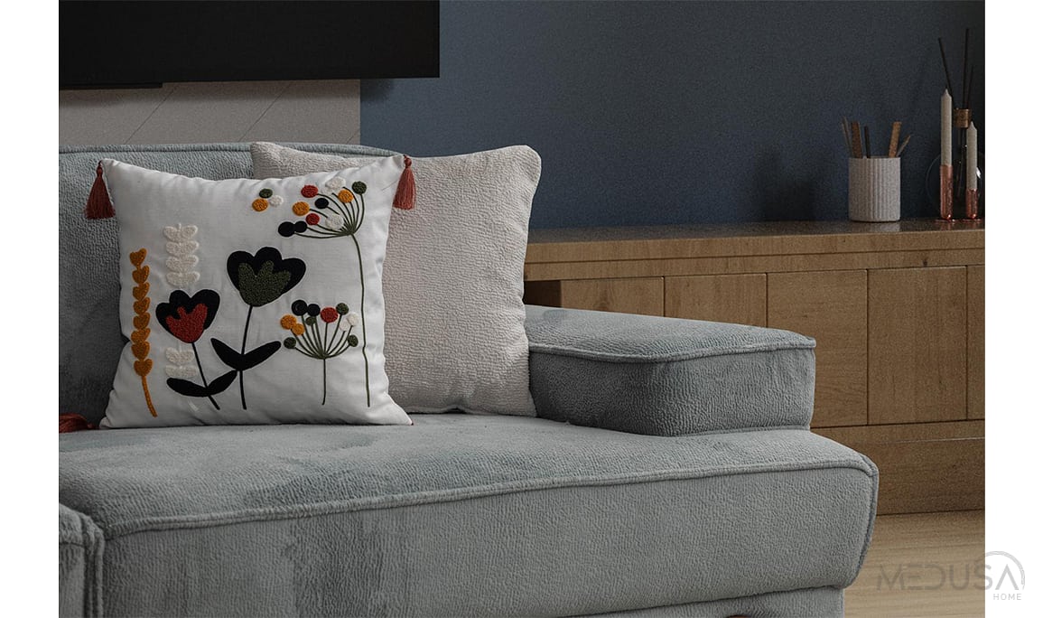 Medusa Home Mobilya - Nehir Üçlü Koltuk