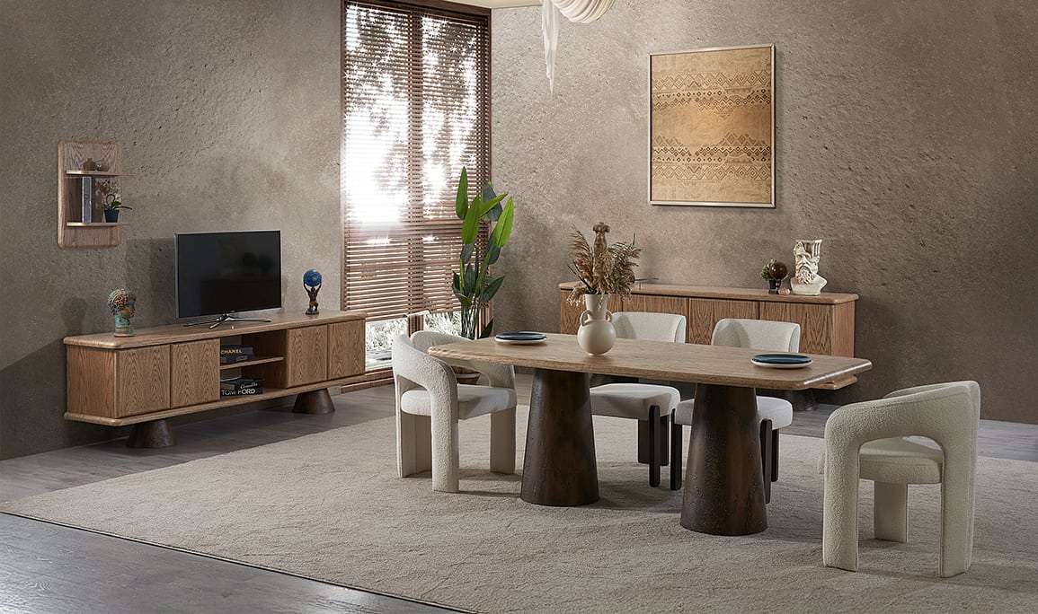 Medusa Home Mobilya - Nehir Yemek Odası