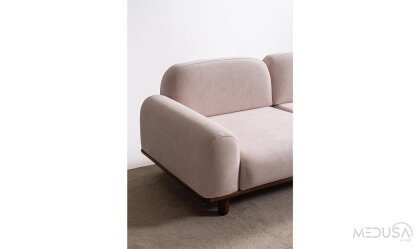 Medusa Home Mobilya - Neo Bej Üçlü Koltuk