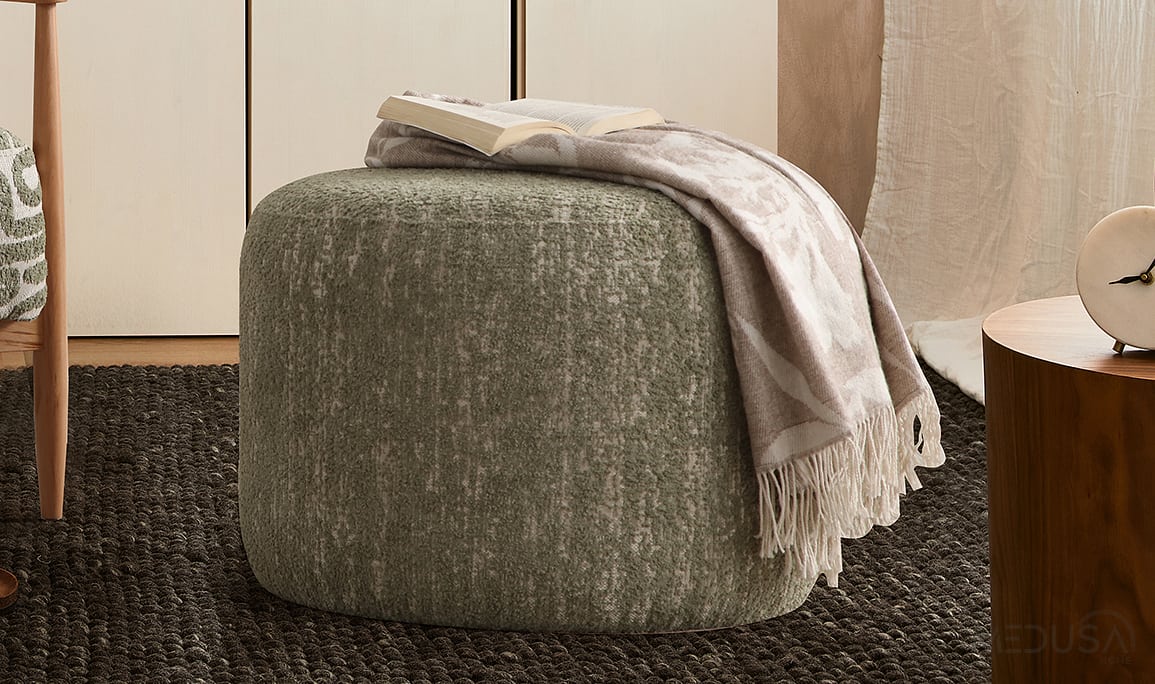 Medusa Home Mobilya - Neo Yeşil Puf