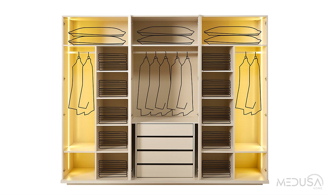 Medusa Home Mobilya - Neon Gardırop