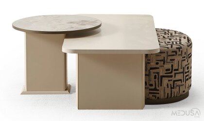 Medusa Home Mobilya - Neon Sehpa Seti