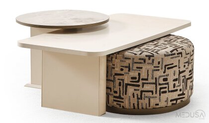 Medusa Home Mobilya - Neon Yan Sehpa