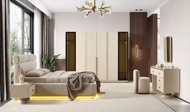 Medusa Home Mobilya - Neon Yatak Odası - Modern Yatak Odası