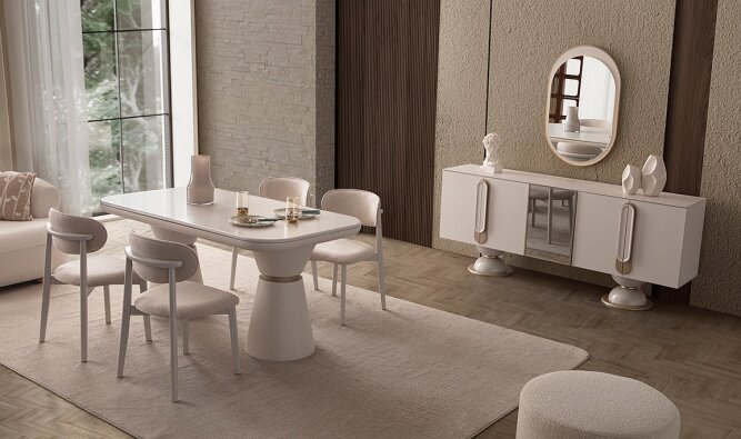 Medusa Home Mobilya - Neva Prime Yemek Odası - Modern Yemek Odaları