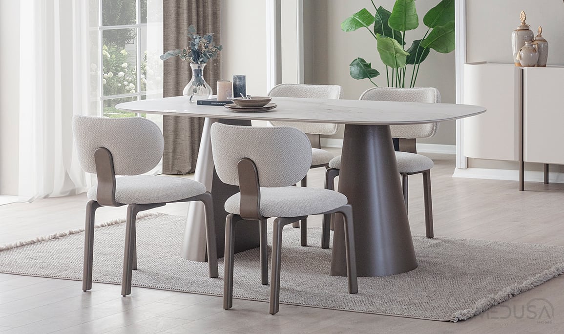Medusa Home Mobilya - Nevis Açılır Yemek Masası