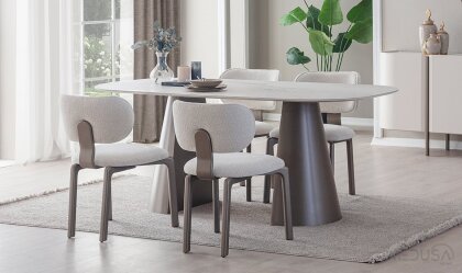 Medusa Home Mobilya - Nevis Açılır Yemek Masası