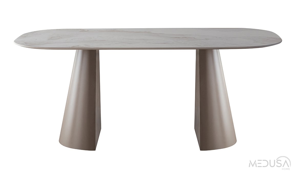 Medusa Home Mobilya - Nevis Seramik Yemek Odası