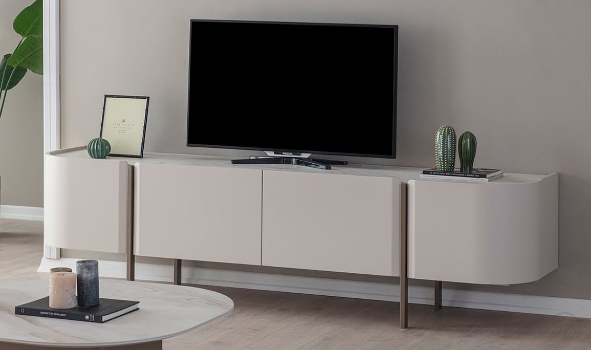 Medusa Home Mobilya - Nevis Seramik Yemek Odası