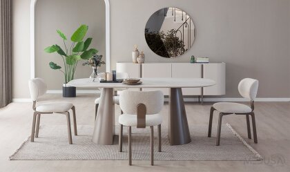 Medusa Home Mobilya - Nevis Seramik Yemek Odası