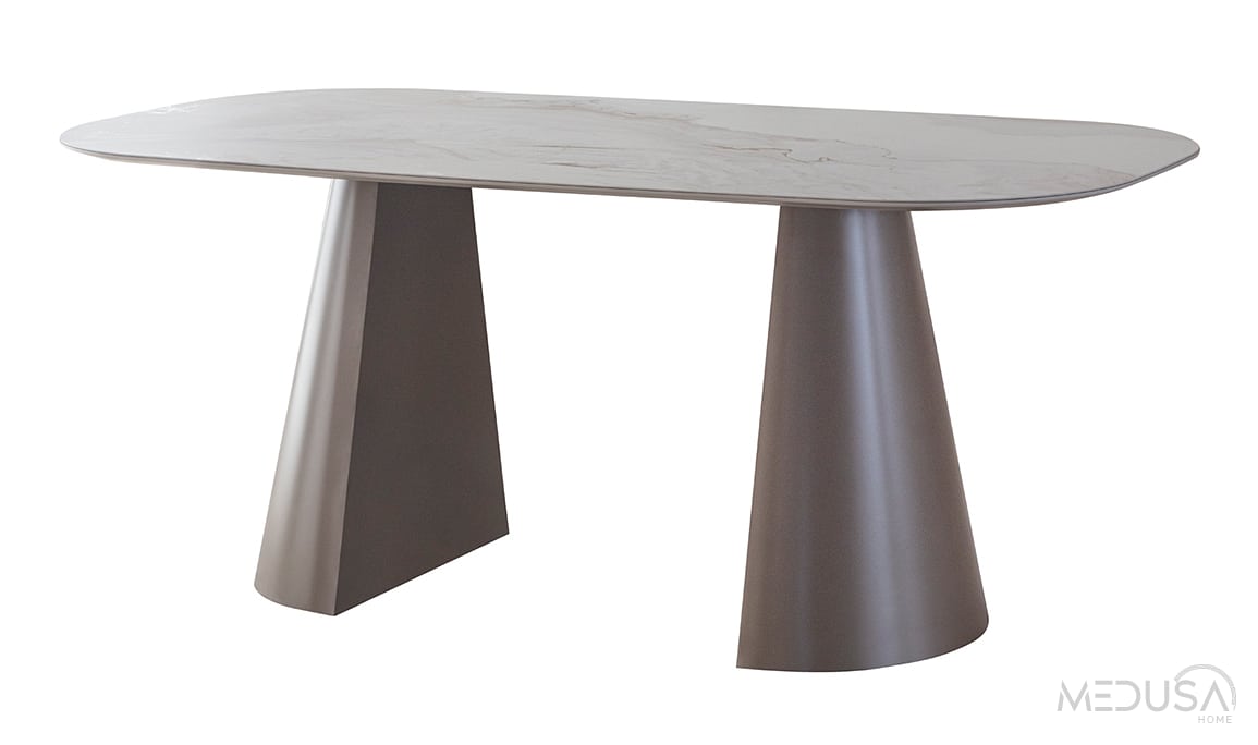 Medusa Home Mobilya - Nevis Seramik Yemek Odası