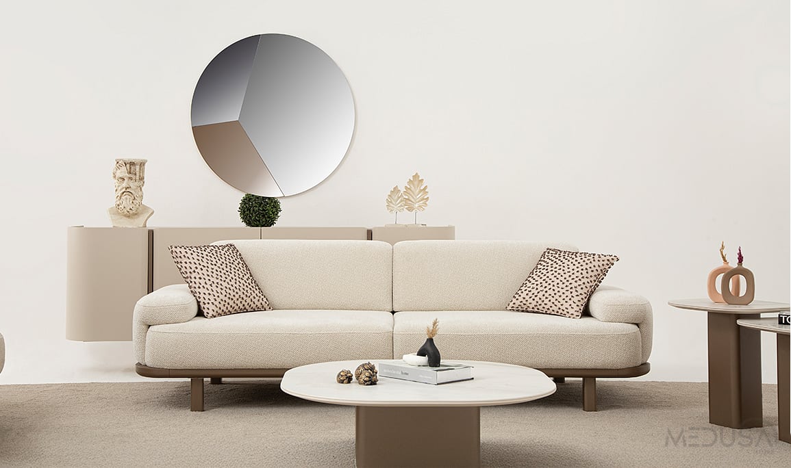 Medusa Home Mobilya - Nevis Üçlü Koltuk
