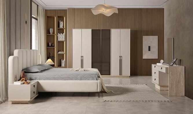 Medusa Home Mobilya - Nevya Yatak Odası - Modern Yatak Odası