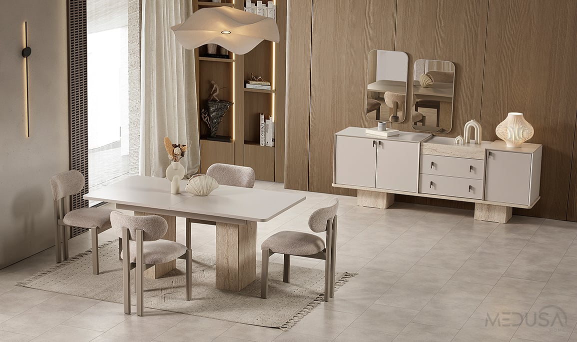 Medusa Home Mobilya - Nevya Yemek Odası