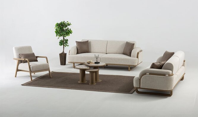 Medusa Home Mobilya - New Boise Koltuk Takımı - Modern Koltuk Takımları