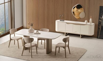 Medusa Home Mobilya - New Calista Yemek Odası