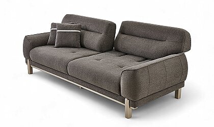 Medusa Home Mobilya - Nexo Antrasit Üçlü Koltuk