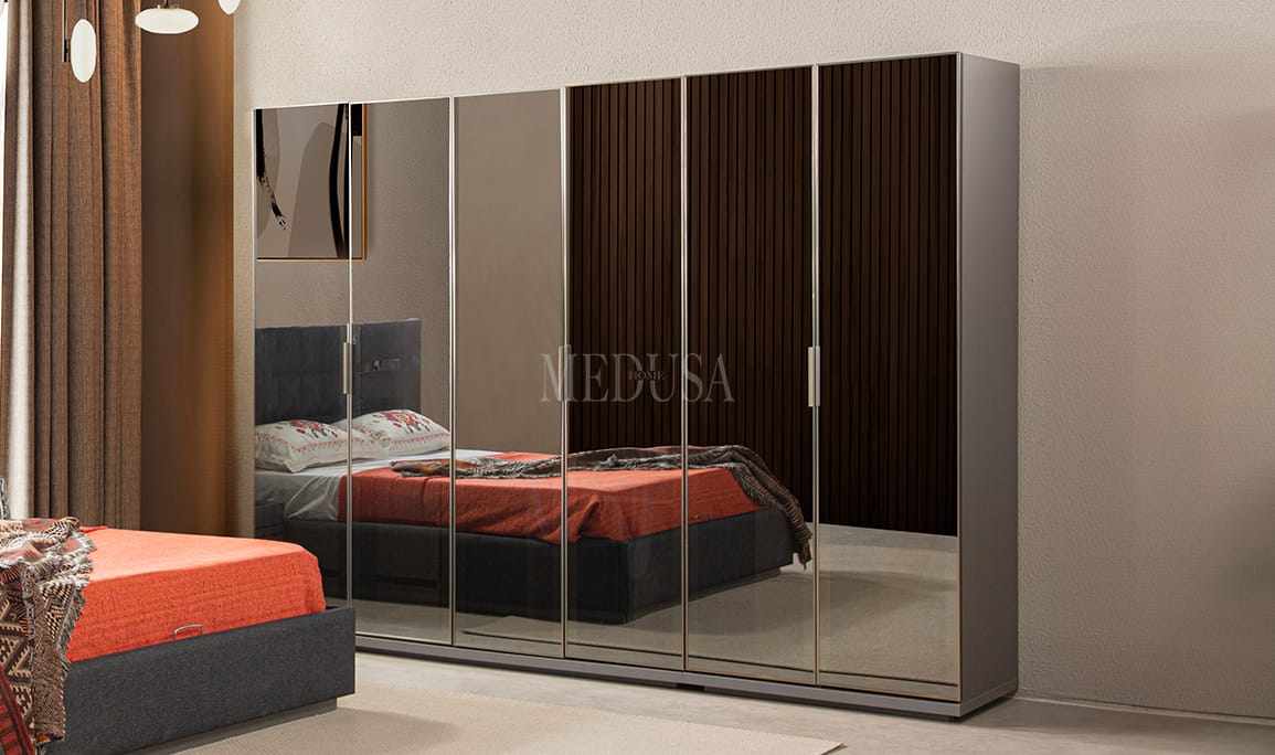 Medusa Home Mobilya - Nexus 6 Kapılı Gardırop