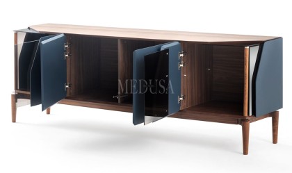 Medusa Home Mobilya - Nilüfer Mavi Konsol