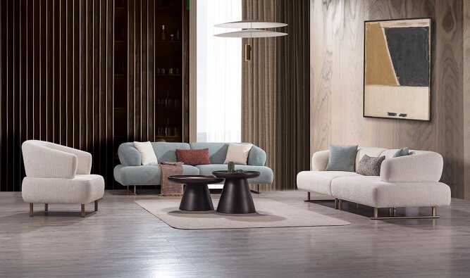 Medusa Home Mobilya - Nima Koltuk Takımı - Modern Koltuk Takımları
