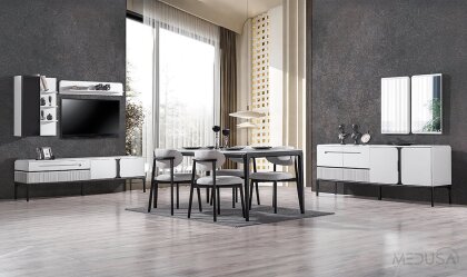 Medusa Home Mobilya - Nirvana Plus Yemek Odası