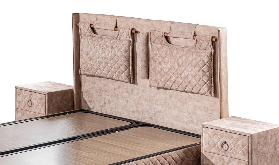 Medusa Home Mobilya - Nirvana Set Baza Başlık Yatak
