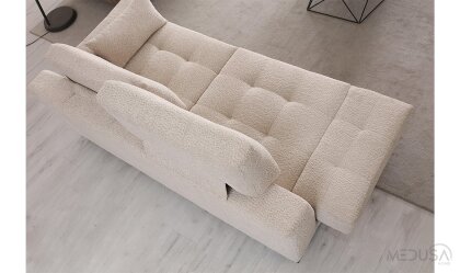 Medusa Home Mobilya - Nita Yataklı Üçlü Koltuk