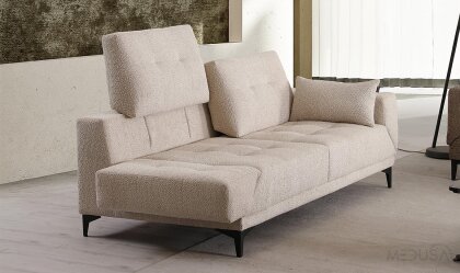 Medusa Home Mobilya - Nita Yataklı Üçlü Koltuk