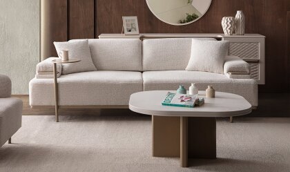 Medusa Home Mobilya - Nivalis Üçlü Koltuk
