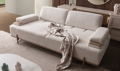Medusa Home Mobilya - Nivalis Üçlü Koltuk