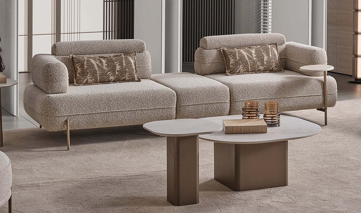 Medusa Home Mobilya - Nobile Koltuk Takımı 4+3+1